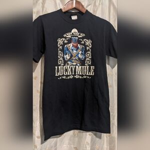 Men's custom screen print t shirt, NEW SZ SM